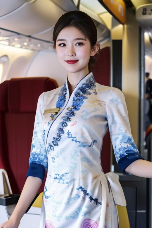 海航空姐旗袍制服 HNA uniform cheongsam image by Thxx