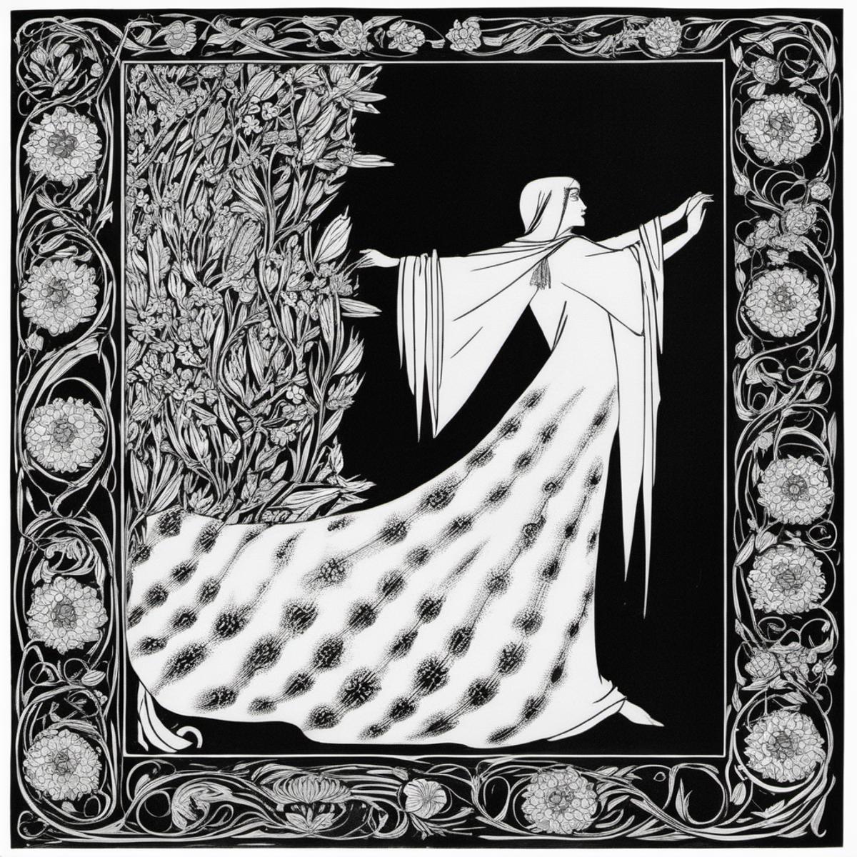 BeardsleyXL: Aubrey Beardsley Style image by peanutbutterjiggles