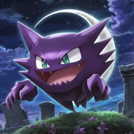 Haunter (Pokemon) (Pokedex #0093) SDXL & SD1.5