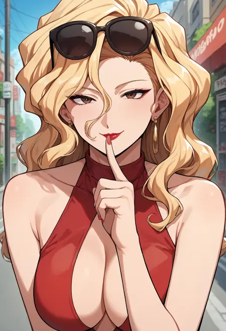 Madame President Onna Shachou (Anime Golden boy) PonyXL / SD1.5