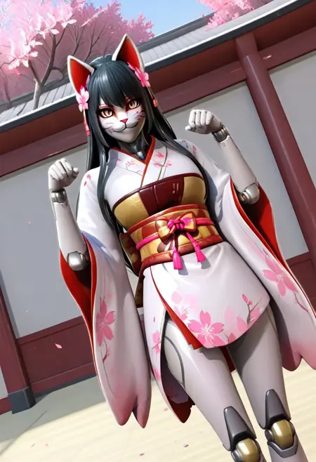 Inari "Sakura Warrior" (metal revolution)