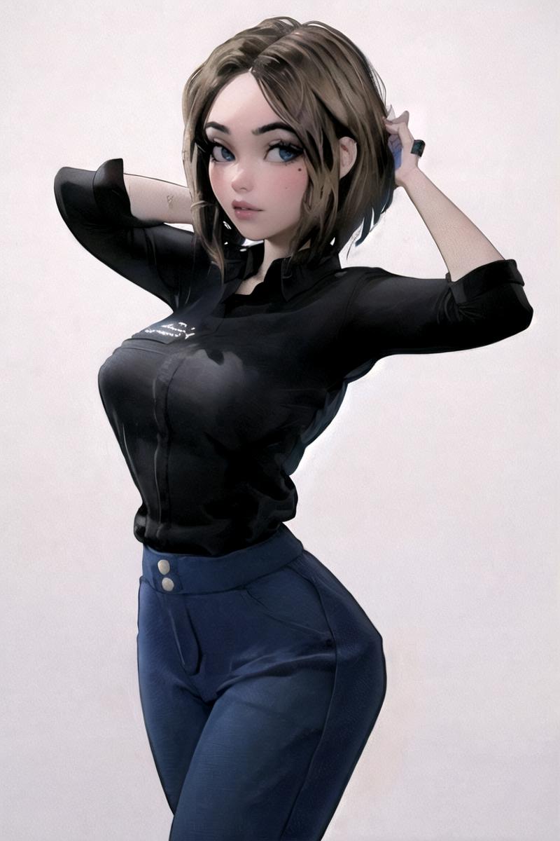 AI model image by ownwaifu