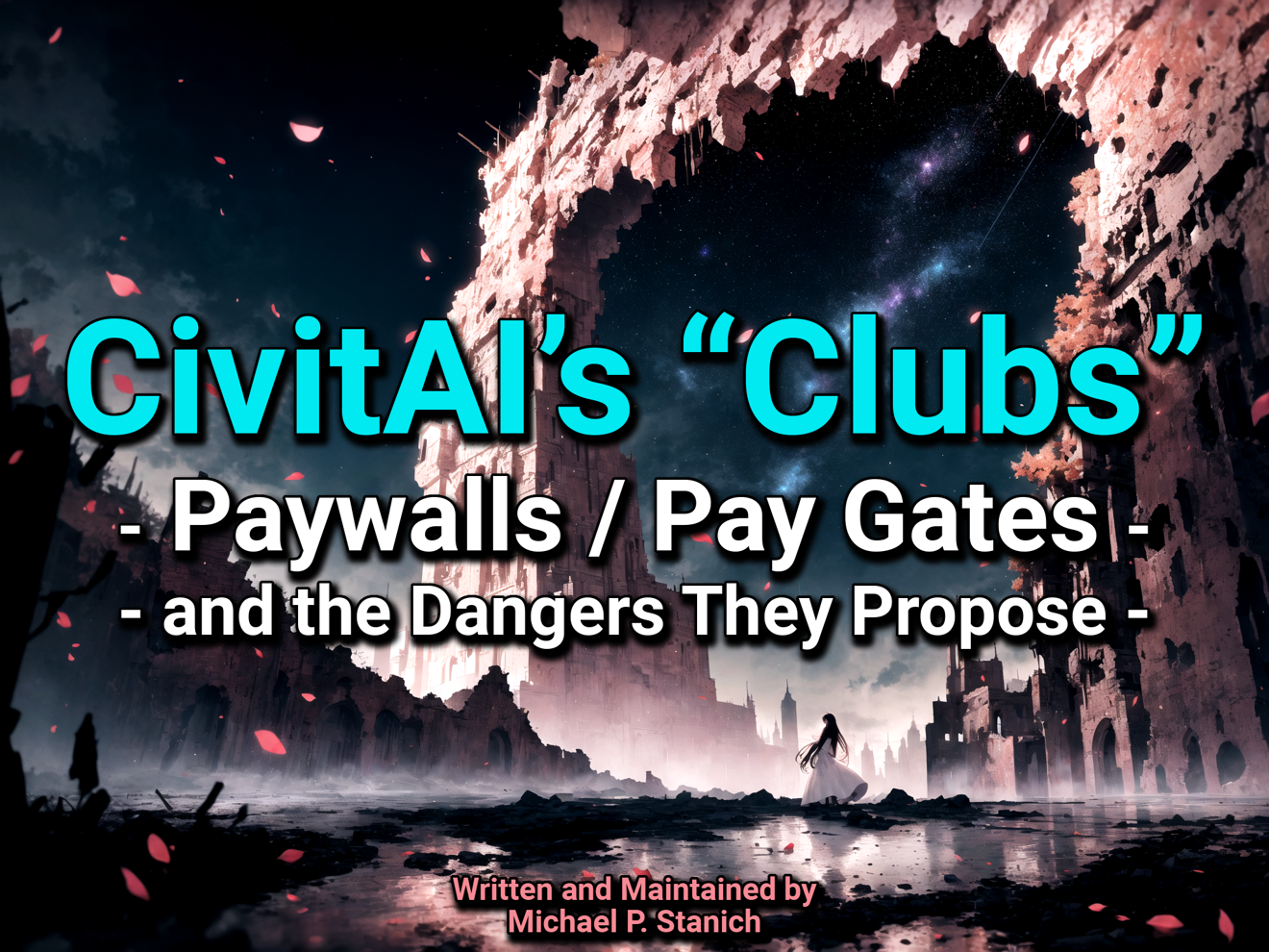 CivitAI Clubs - Paywalls / Pay Gates and the Dangers They Propose