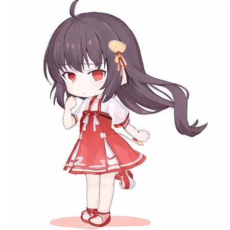 (masterpiece:1.331), best quality,
illustration,
(1girl),
lingyuan yousa, flat chest,black hair, 
full body, chibi,
<lora:lingyuan_yousa-000008:0.72>, <lora:bocchiEdStyleLora_bocchiEdStyle:0.8>