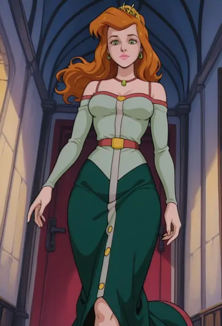 Queen Guinevere (King Arthur and the Knights of Justice) - Illustrious