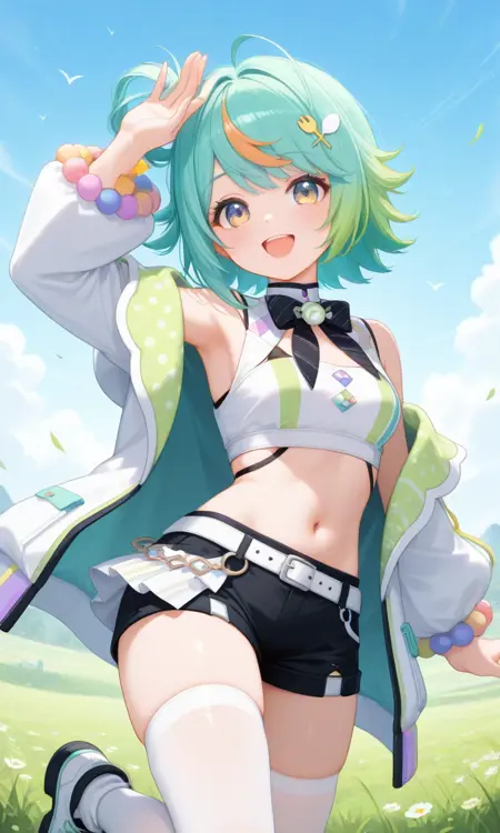 [Illustrious] Puwapuwa Popura (ぷわぷわぽぷら) - Aogiri High School - 2 outfits