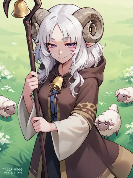 Shepherd's_crook With bell