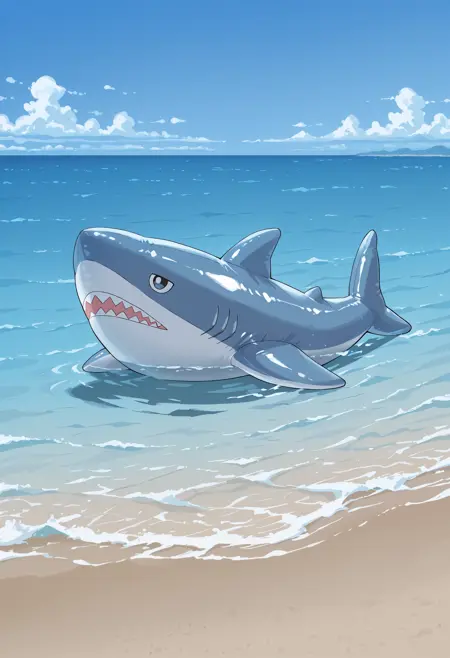 Inflatable Shark