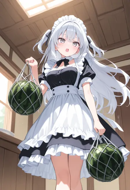 watermelon string / スイカの紐