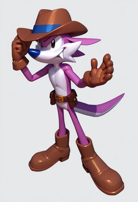 Fang The Sniper/Hunter/Nack The Weasel (Sonic The Hedgehog) Pony V1