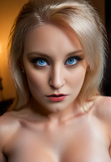 digital blonde girl XL