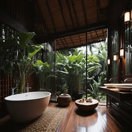 Indonesian style interior design
