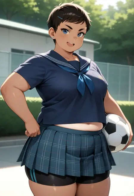 Plump Tomboys concept - Illustrious