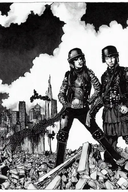 The RPG Apocalyptic 2000s characters