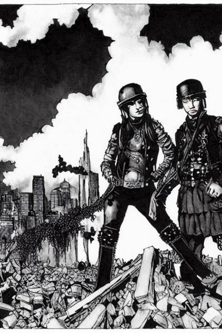 The RPG Apocalyptic 2000s characters TheRPGCharGenEsAFArt V1.2