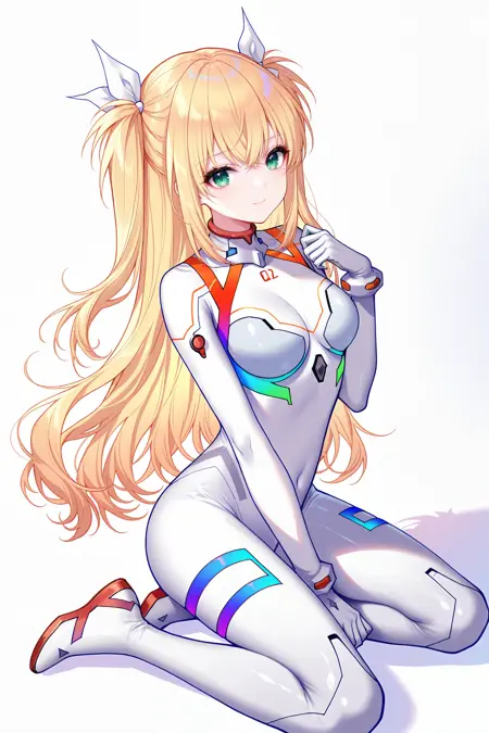 [Costume]Evangelion 3.0 Asuka/Mari shiny plugsuit /EVA 终 真希波/明日香的 白色作战衣（彩光版）