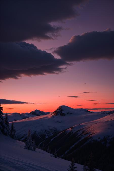 Alpenglow [SKY/COLOURFUL/CLOUDS/SNOW] v1.0