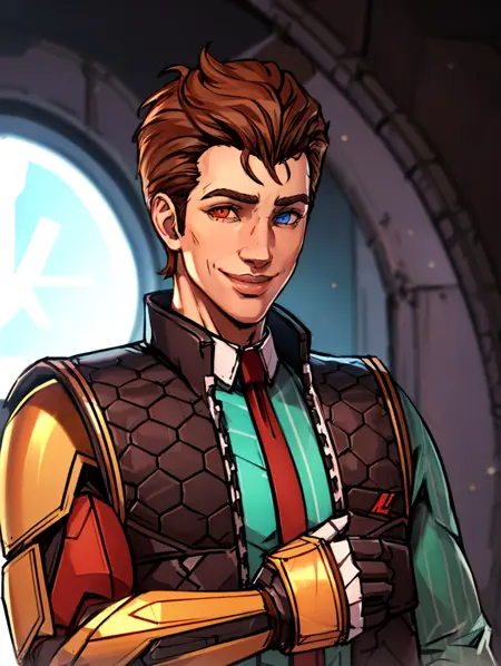 Rhys from Telltale's Tales from the Borderlands
