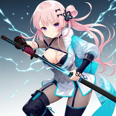 Kazamine Setsugekka (风岭雪月花) | Akatsuki Yureru Koi Akari (红月摇曳的恋之星火) | NoobAI