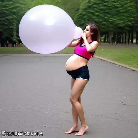 Balloon Blowing