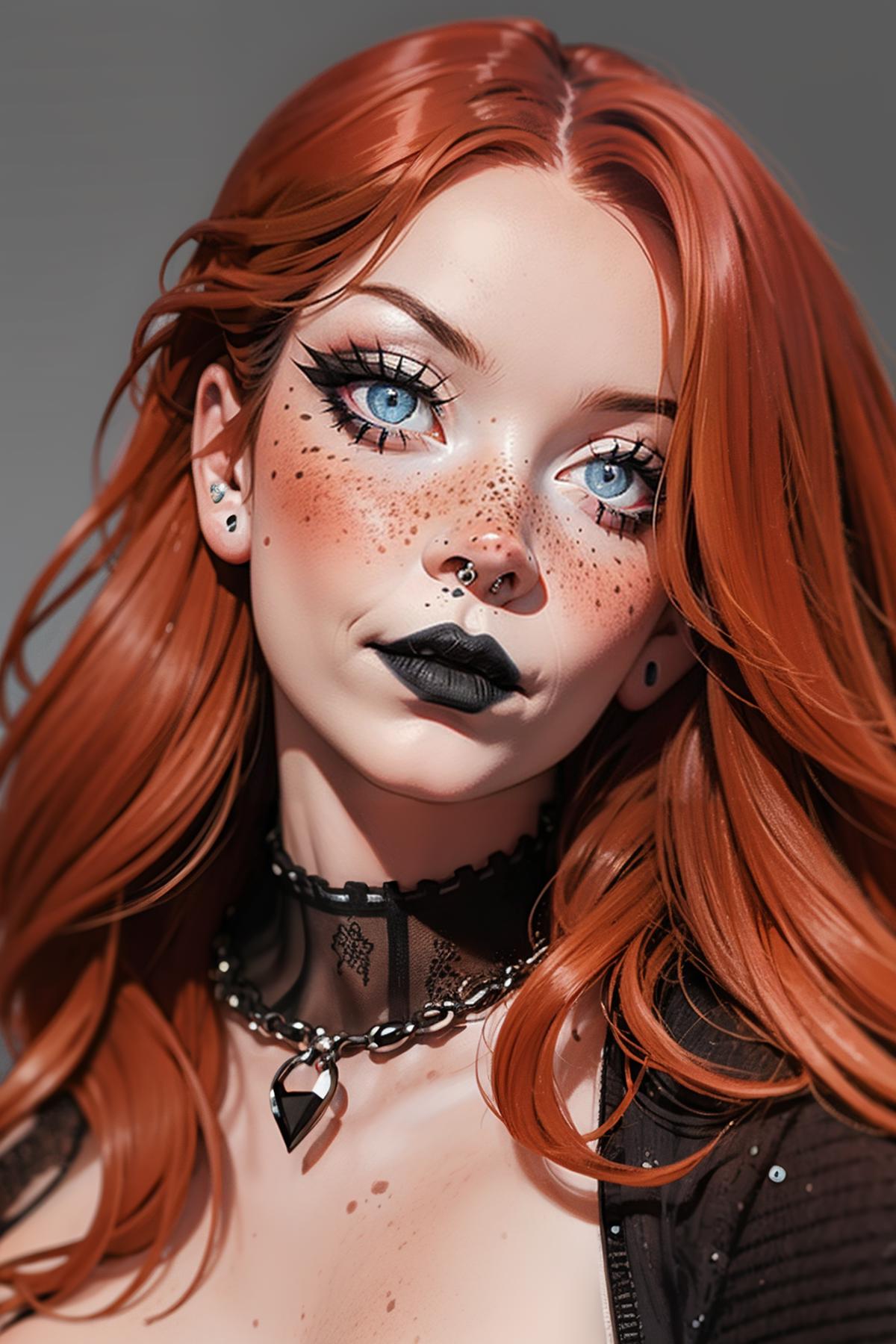 E-Girl Makeup image by freckledvixon