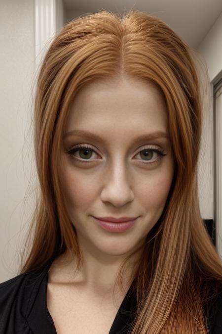 close up headshot, Masterpiece, best quality, ((crowded office)), at a ((office)), (*office* crowded with people:1.3), BREAK
1girl, cleavage, (large breasts), 4k, beautiful,  looking at viewer,  BREAK
business suit with (no undershirt), pencil skirt, ((black pantyhose)), suit coat, BREAK
redhead, makeup, earrings, pale skin, fair skin, white skin, BREAK
<lora:MKM:1>