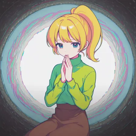 Concept: Glitch-themed art