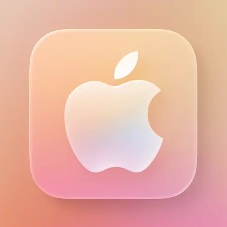 ai苹果液态玻璃材质iOS26 Liquid Glass(Lib)XL