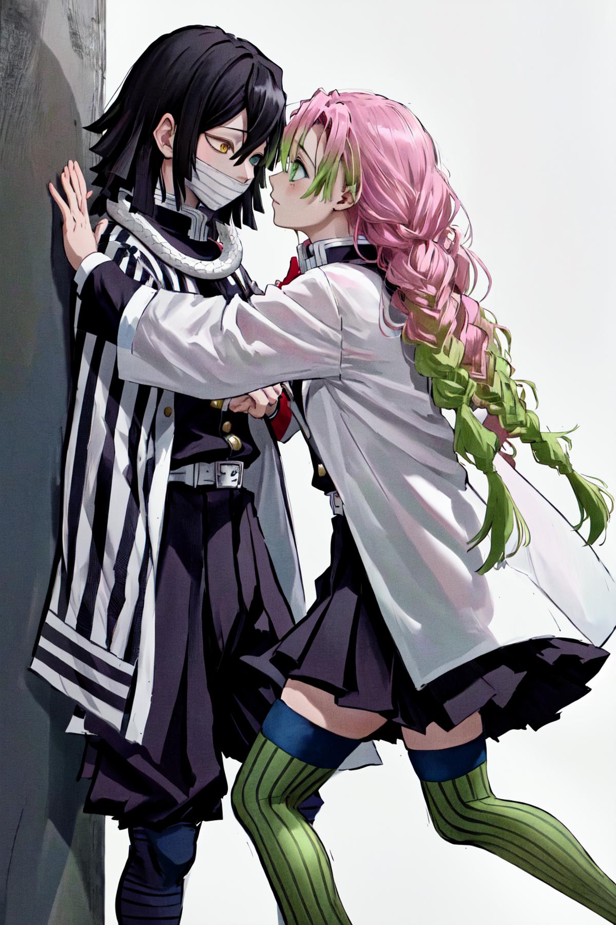 Obanai x Mitsuri | 鬼滅の刃 蛇x恋 (Kimetsu no Yaiba) image by Akii