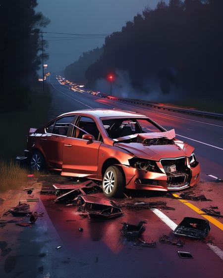 RoadWreck Simulator SDXL v1.0