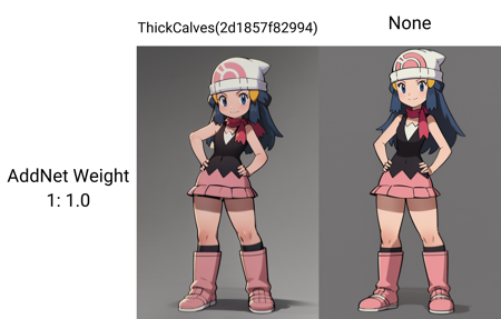 Pokemon - Dawn 6 Outfits - v1.0, Stable Diffusion LoRA