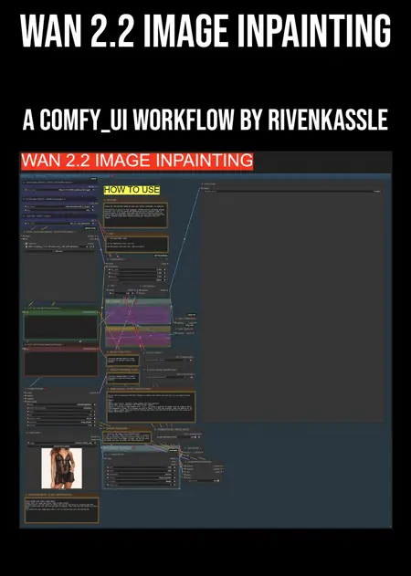 WAN2.2 IMAGE InPainting - ComfyUI Workflow