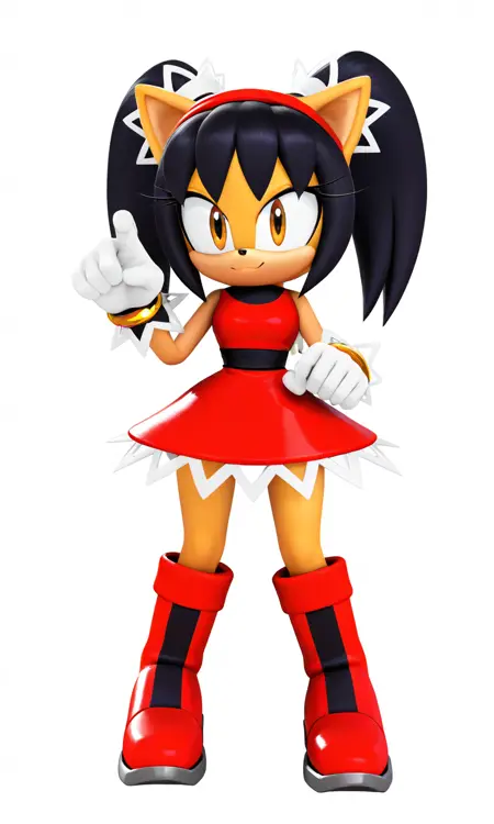 Sonic 3D Render Style [Illustrious]