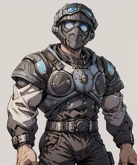 Benjamin Carmine | Gears of War | SD 1.5