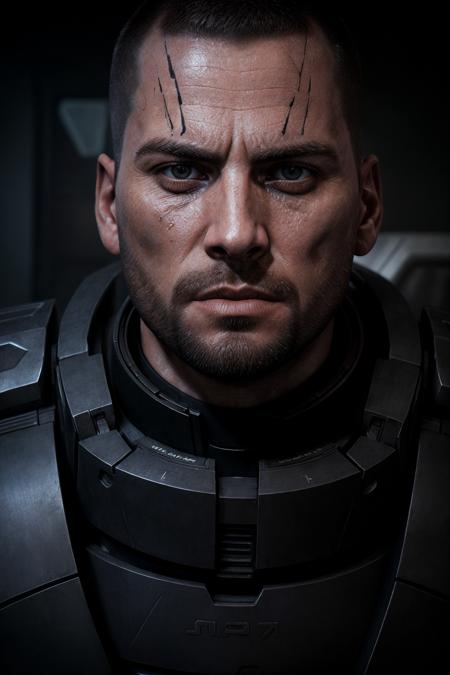 Commander Shepard — Mass Effect | Realistic LoRA (SD 1.5 / SDXL / Flux) SD 1.5 v1.0