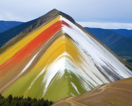 mountain landscape vinicunca