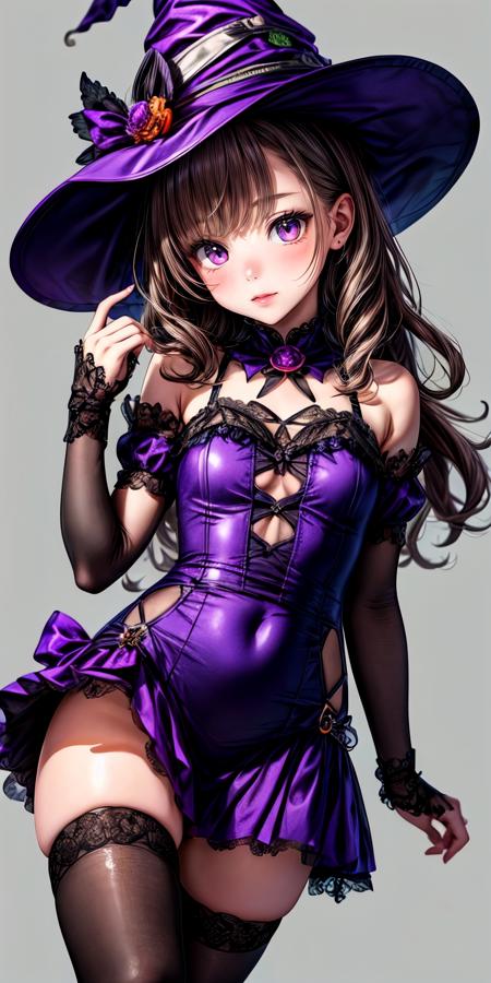  jyojifuku, witch, hat, dress, halloween