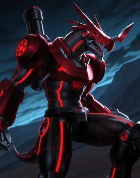 Chaosdramon X (Digimon) (Illustrious) (AD)