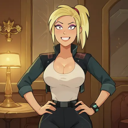 Morty's Big Boobie Lady Disguise (Rick and Morty)