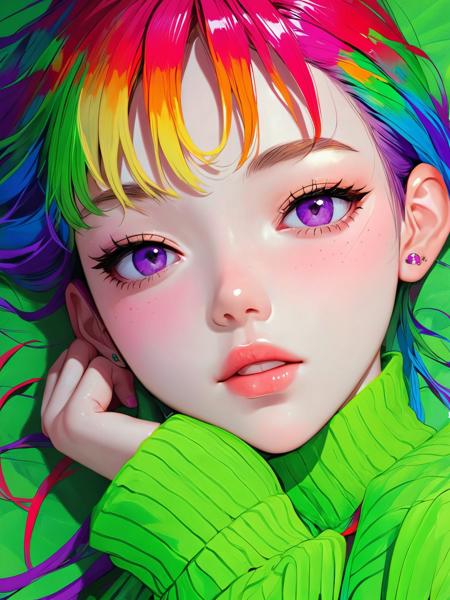 Omega_Xlll girl portrait (pony) V1 (pony)