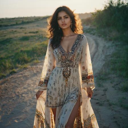 RAW full body analogue photo of a beautiful 20 years old (persian woman:1.5) Woman, perfect face, sexy pose, The Bohemian Beauty: A flowing bohemian-inspired dress with layers of sheer fabric, embroidered details, perfect eyes, detailed eyes, detailed iris, realistic skins, absolute perfect tits, soft tits, natural tits, low light, hard natural light, Rembrandt style light, Hasselblad DLSR camera, 200mm Zeiss lens, f/2.8, detailed texture, sharp focus, highres, 4k,