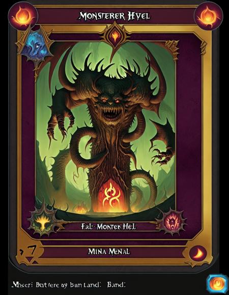 monster from hell kkw-card