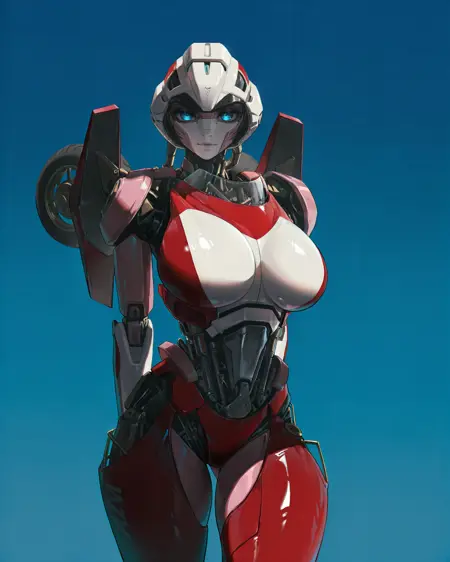 Arcee from Transformers Rise of the Beasts for Illustrious by GlavaKolhoza