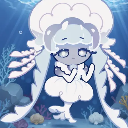 Frilled Jellyfish Cookie-CRK(pony)