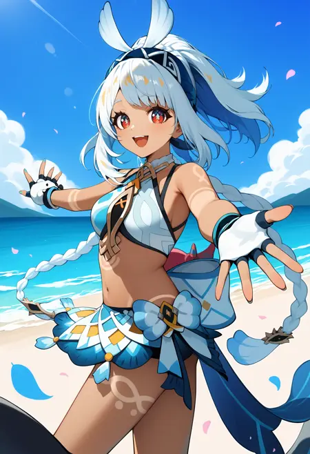 [Pony] Mualani ムアラニ / Genshin Impact