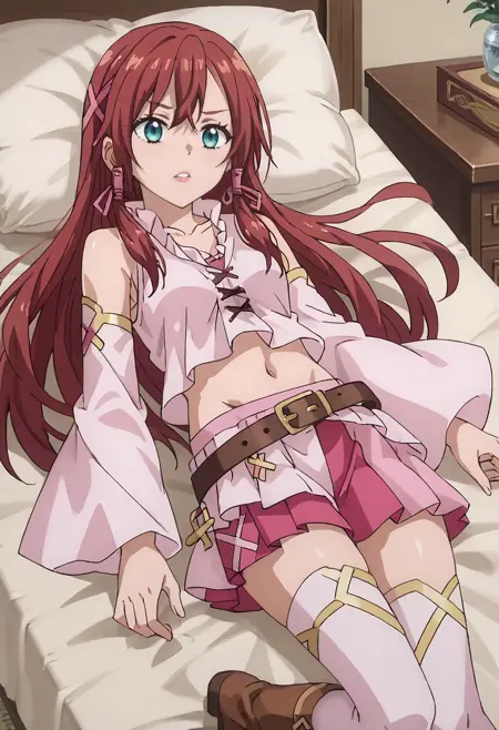 Amelia - Botsuraku Yotei no Kizoku dakedo Hima Datta kara Mahou wo Kiwametemita - Pony/SDXL