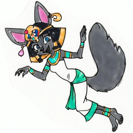 the princess Anubina (Clive n Wrench OC) V1