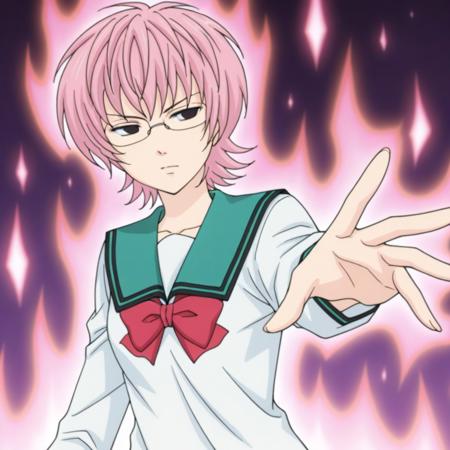 Kuriko / Genderbent Saiki (Saiki K) - by gisa kur V1
