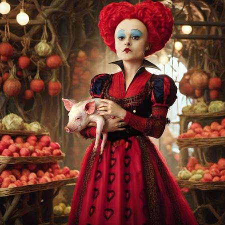 The Red Queen - Alice in Wonderland - SDXL v1.0