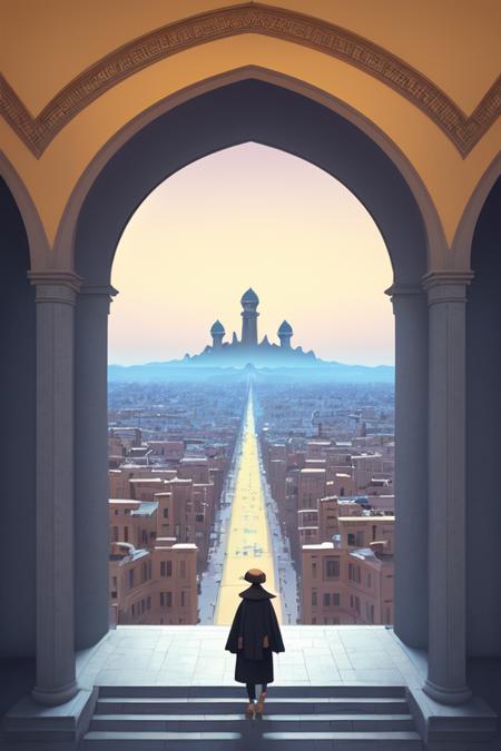 monument valley illustration paradoxical geometry